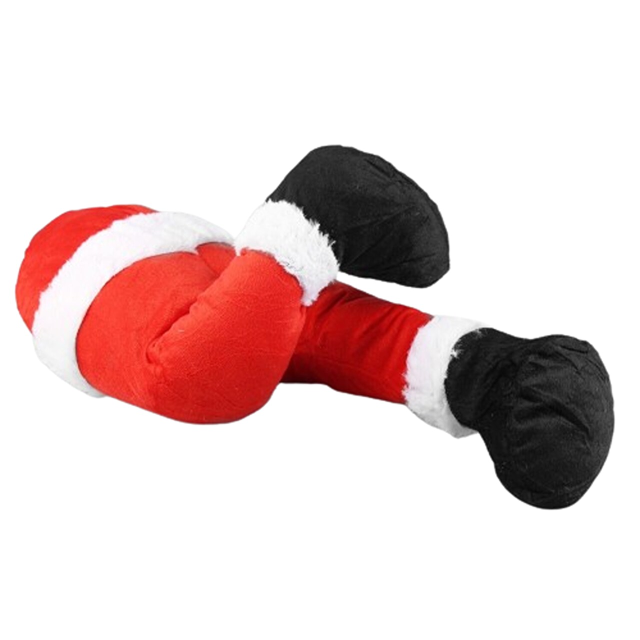 Witty Bendy Stick Out Santa Claus Legs Christmas Decoration